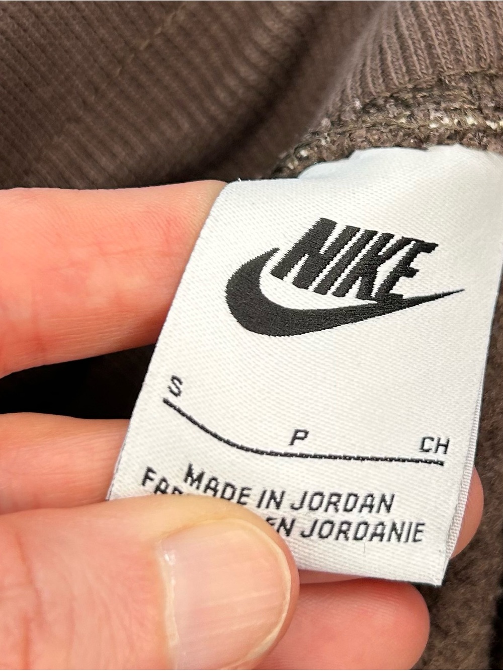 🍂NIKE Women's Brown Logo Jogger Pants - Size Small - Picture 4 of 5